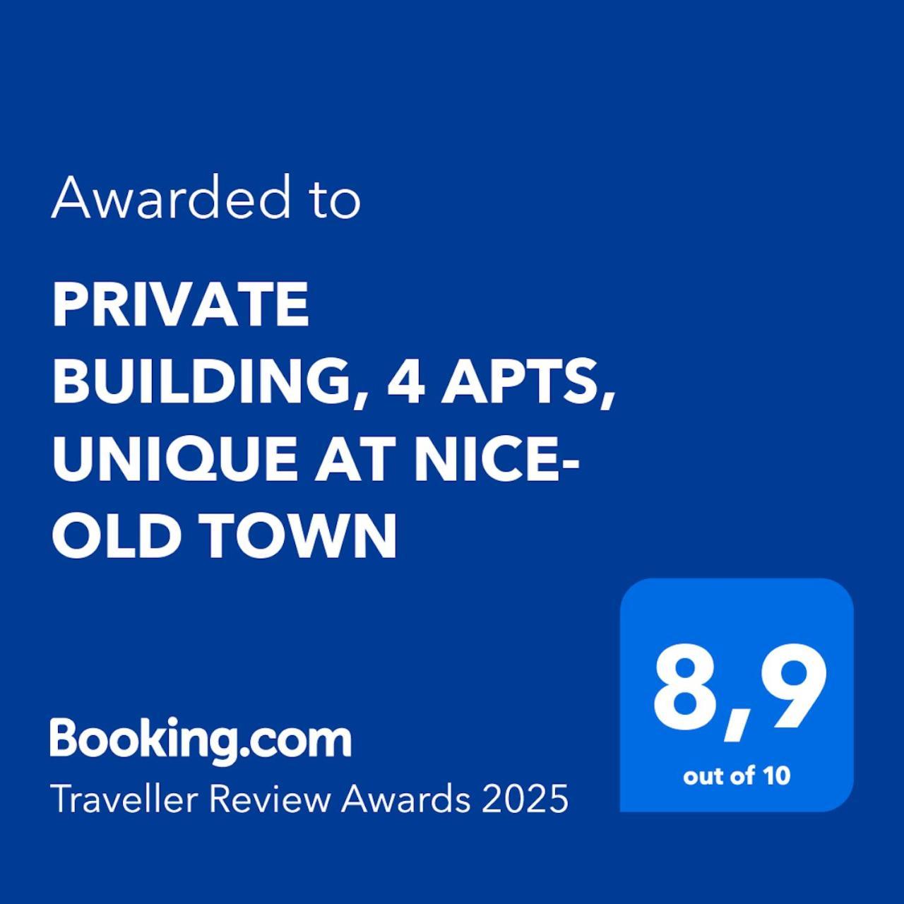 Private Building, 4 Apts, Unique At Nice- Old Town Exterior photo
